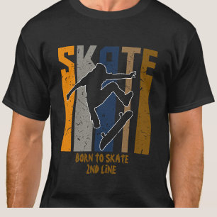 Camiseta Añadir nombre o texto - SKATE Skateboarder