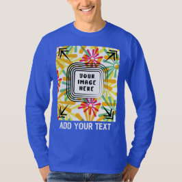Camiseta Añadir Personalizable de texto y foto Personalizad