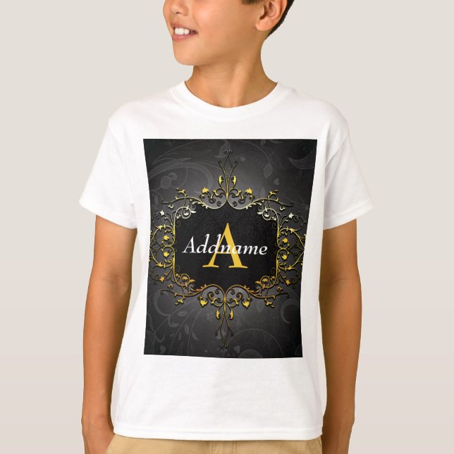 Camiseta Añadir su nombre e inicial (Anverso)