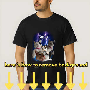 CAMISETA AÑADIR SUS ANIMALES PERSONALIZADOS CAT