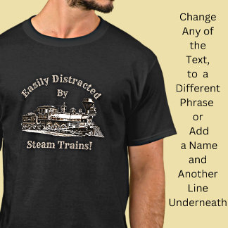 Camiseta Añadir texto de nombre - Distracción fácil por tre