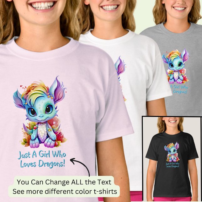 Camiseta Añadir texto de nombre - ¡Sólo un Chica que ama a  (Subido por el creador)