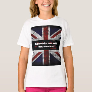 Camiseta Añadir texto en el Cojín decorativo de la bandera