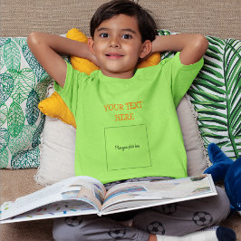 Camiseta Añadir tu foto, cortar cualquier color de los niño