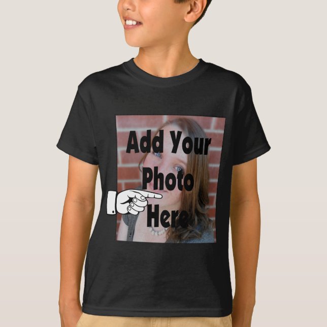 Camiseta Añadir tu foto especial (Anverso)