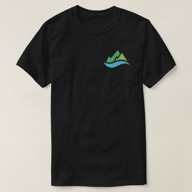 Camiseta Añadir un logotipo como voluntario para desastres  (Diseño del anverso)