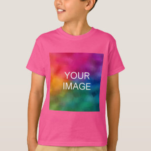 Camiseta Añadir una plantilla de fotografía de imagen Niños