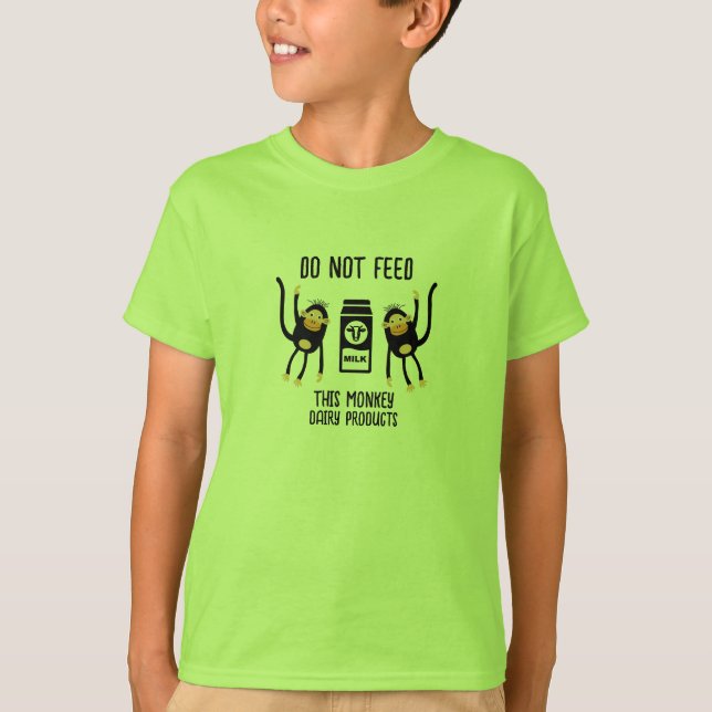 Camiseta Anafilaxia Niños Advertencias alérgicas (Anverso)