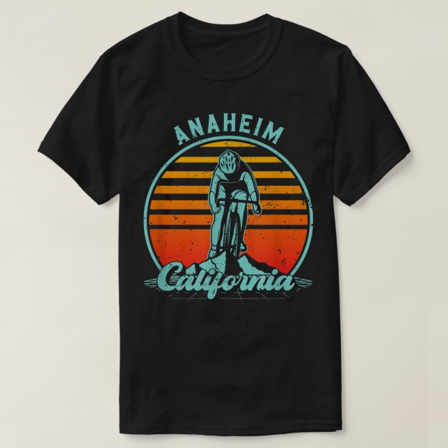 Camiseta Anaheim California Road Bike (Diseño del anverso)
