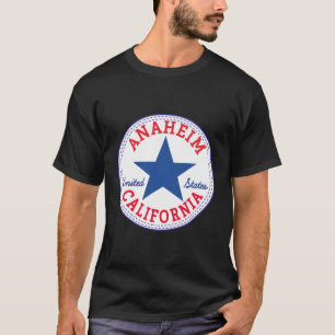 Camiseta Anaheim Naranja County La California Estados Unido