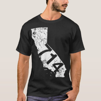 Camiseta Anaheim Santa Ana Area Code 714 , California Gift