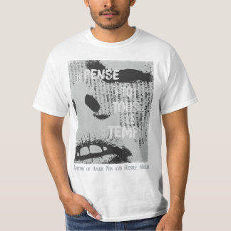 Camiseta Anais Nin/Henry Miller