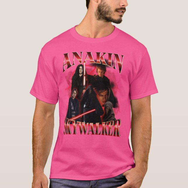 Camiseta Anakin Skywalker Sith Retro Collage vintage (Anverso)