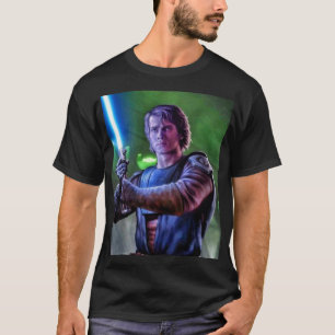Camiseta Anakin Skywalker – The Chosen One Blue Saber