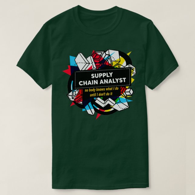 CAMISETA ANÁLISIS DE LA CADENA DE SUMINISTRO (Diseño del anverso)