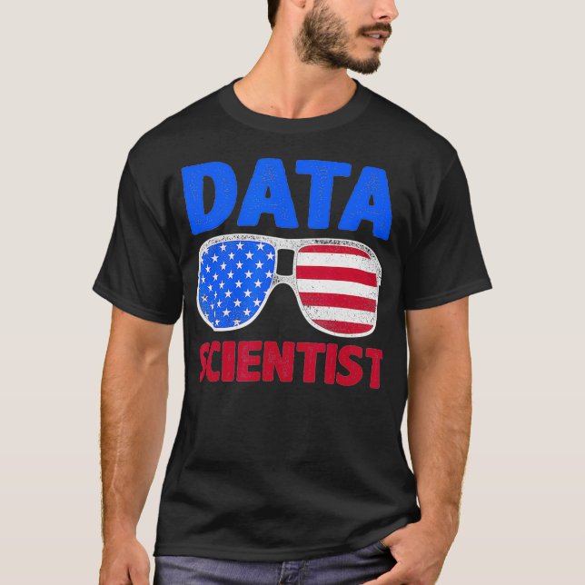 Camiseta Análisis de minería de datos de ciencia de datos p (Anverso)