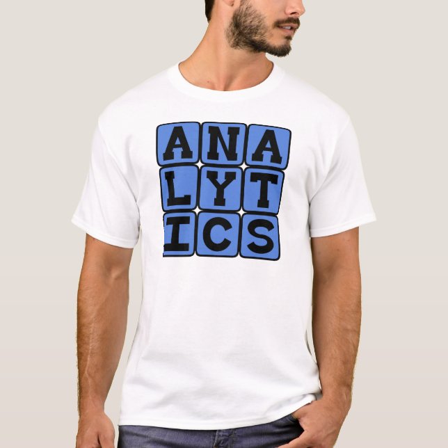 Camiseta Análisis, patrones significativos en los datos (Anverso)