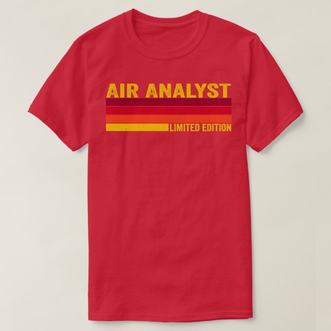 Camiseta Analista aéreo (Diseño del anverso)