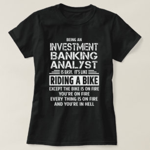 Camiseta Analista bancario de inversión