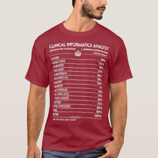 Camiseta Analista Clínico de Informática Clínica T