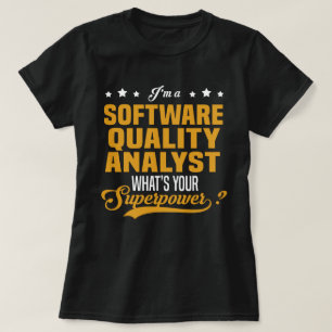 Camiseta Analista de calidad de software
