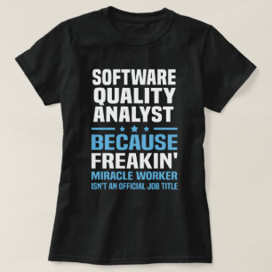 Camiseta Analista de calidad de software