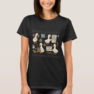 Camiseta Analista De Comportamiento Silly Goose Rbt Aba The