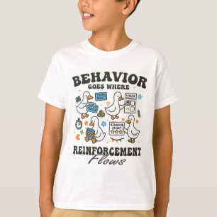 Camiseta Analista de comportamiento Silly Goose Rbt Aby Ter