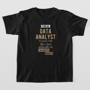Camiseta Analista de datos