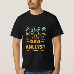 Camiseta analista de datos