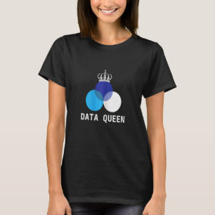 Camiseta Analista de datos de ciencias de la mujer datos Qu