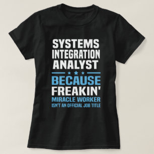 Camiseta Analista de Integración de Sistemas