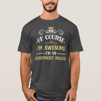 Camiseta Analista de Inversiones