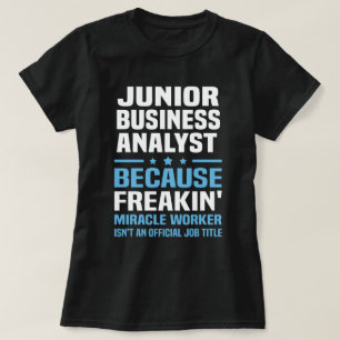 Camiseta Analista de negocios junior