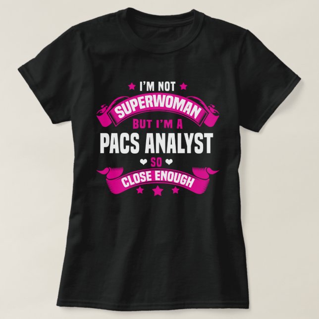 Camiseta Analista de PACS (Diseño del anverso)
