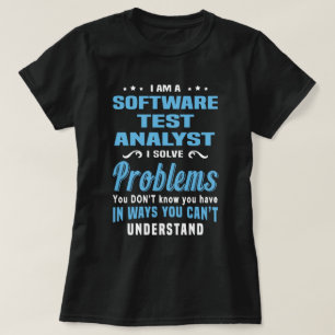 Camiseta Analista de pruebas de software