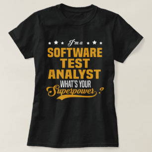 Camiseta Analista de pruebas de software