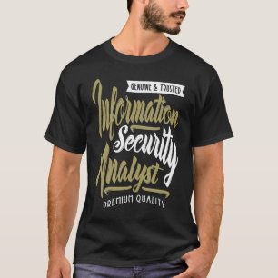 Camiseta Analista de seguridad de la información