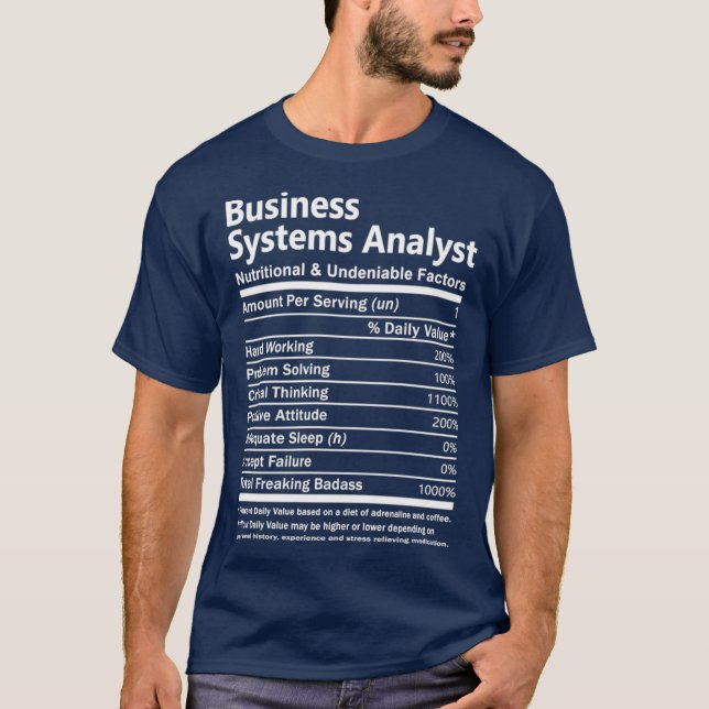 Camiseta Analista de sistemas empresariales T (Anverso)