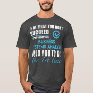 Camiseta Analista de sistemas empresariales    TT