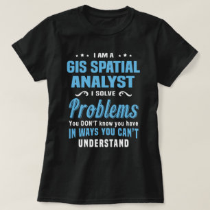 Camiseta Analista espacial del SIG