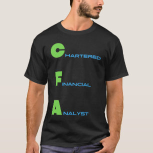 Camiseta Analista financiero CFA