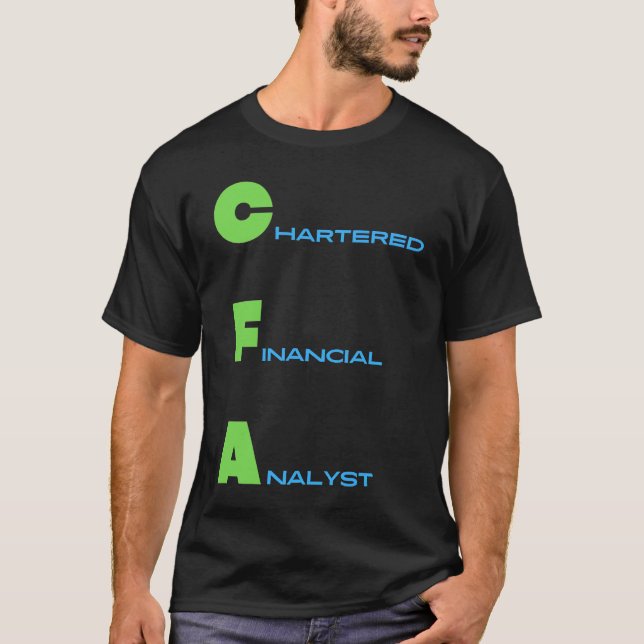 Camiseta Analista financiero CFA (Anverso)