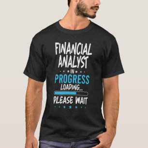 Camiseta Analista financiero en curso