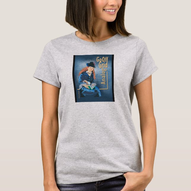Camiseta Analógico - fuera de la red #02 (Anverso)