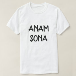 Camiseta anam sona, alma feliz en gaélico escocés