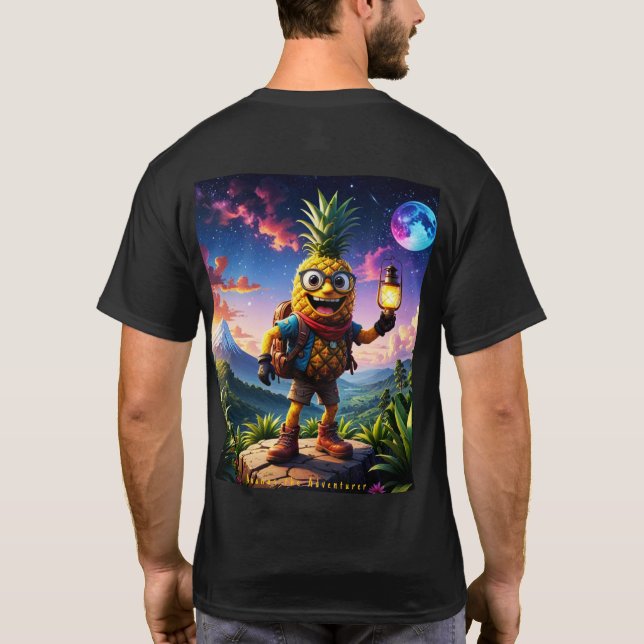 Camiseta Ananas el aventurero - Imperio de la Piña (Reverso)