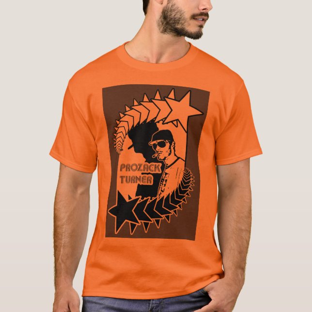 Camiseta anaranjada de Prozack (Anverso)