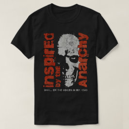 Camiseta Anarchy Skull Rebellion Tee