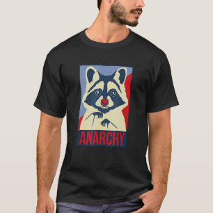 Camiseta Anarchy Trash Panda Raccoon Animal Design